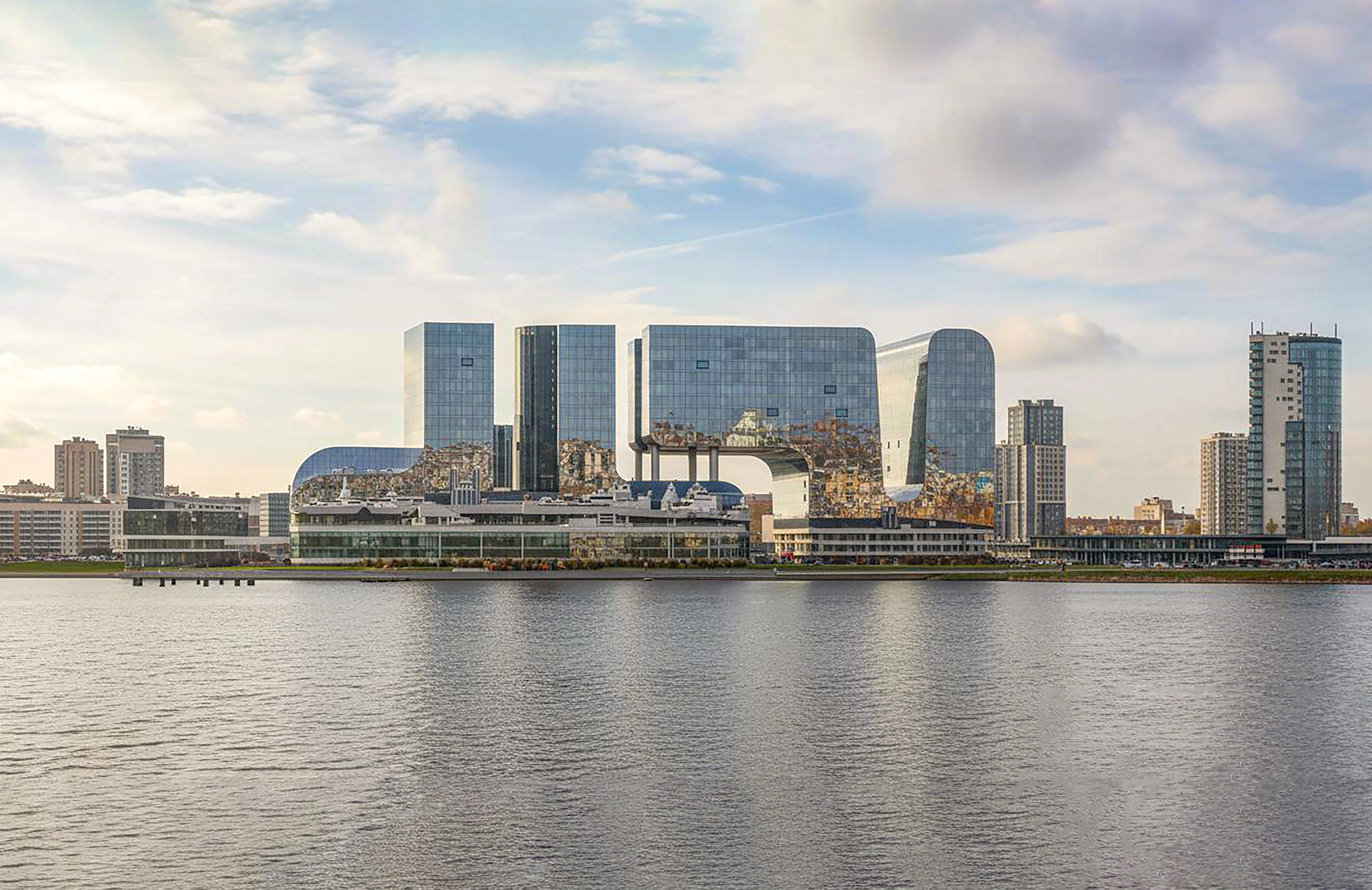 Development of the area on the right bank of the Kazanka River